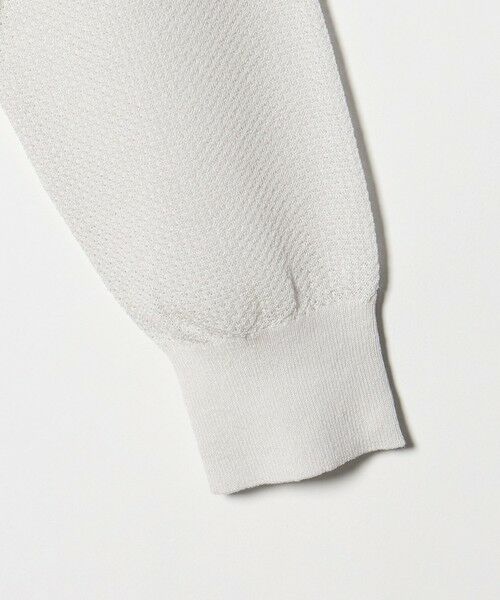 green label relaxing / グリーンレーベル リラクシング カーディガン・ボレロ | ハニカム クロップド ニット カーディガン | 詳細7