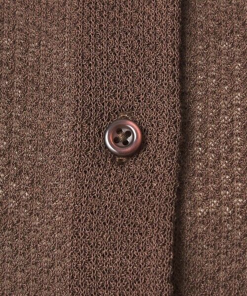 green label relaxing / グリーンレーベル リラクシング カーディガン・ボレロ | ハニカム クロップド ニット カーディガン | 詳細9