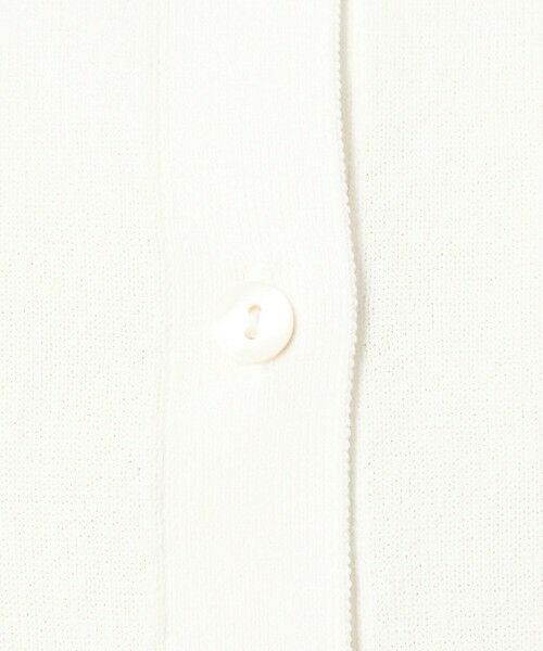 green label relaxing / グリーンレーベル リラクシング カーディガン・ボレロ | HIYOKE クルーネック ニット カーディガン マシンウォッシャブル 接触冷感 UVカット 遮熱 | 詳細5
