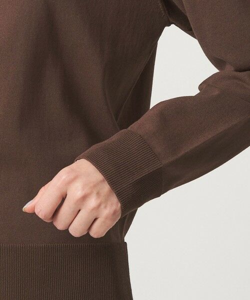 green label relaxing / グリーンレーベル リラクシング カーディガン・ボレロ | HIYOKE クルーネック ニット カーディガン マシンウォッシャブル 接触冷感 UVカット 遮熱 | 詳細19