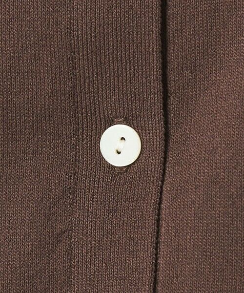 green label relaxing / グリーンレーベル リラクシング カーディガン・ボレロ | HIYOKE クルーネック ニット カーディガン マシンウォッシャブル 接触冷感 UVカット 遮熱 | 詳細21