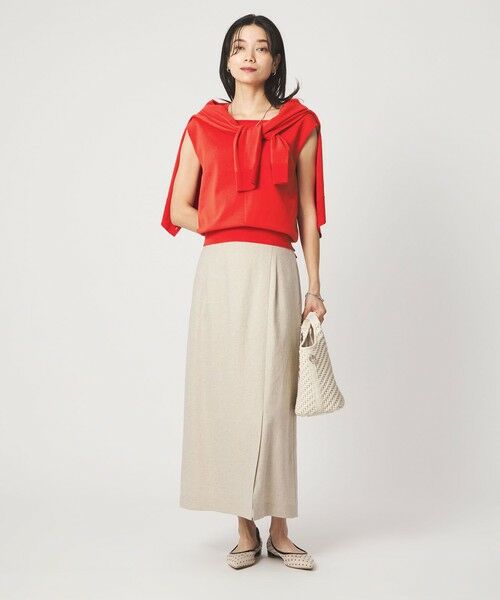 green label relaxing / グリーンレーベル リラクシング カーディガン・ボレロ | HIYOKE クルーネック ニット カーディガン マシンウォッシャブル 接触冷感 UVカット 遮熱 | 詳細26