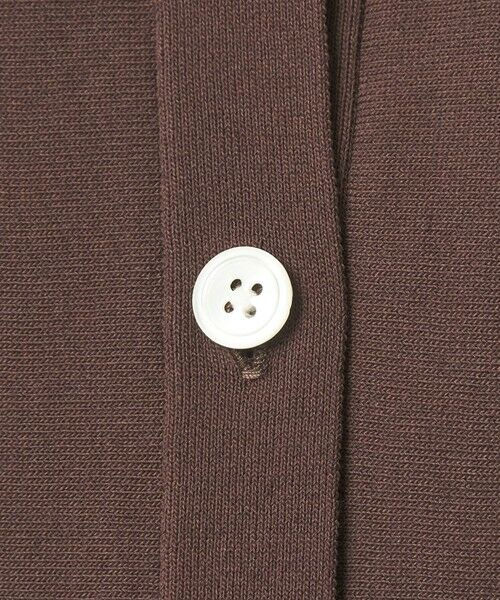 green label relaxing / グリーンレーベル リラクシング カーディガン・ボレロ | HIYOKE Vネック ニット カーディガン マシンウォッシャブル 接触冷感 UVカット 遮熱 | 詳細10
