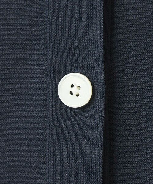 green label relaxing / グリーンレーベル リラクシング カーディガン・ボレロ | HIYOKE Vネック ニット カーディガン マシンウォッシャブル 接触冷感 UVカット 遮熱 | 詳細24