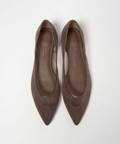 green label relaxing / グリーンレーベル リラクシング パンプス | ポインテッド チュール フラットシューズ