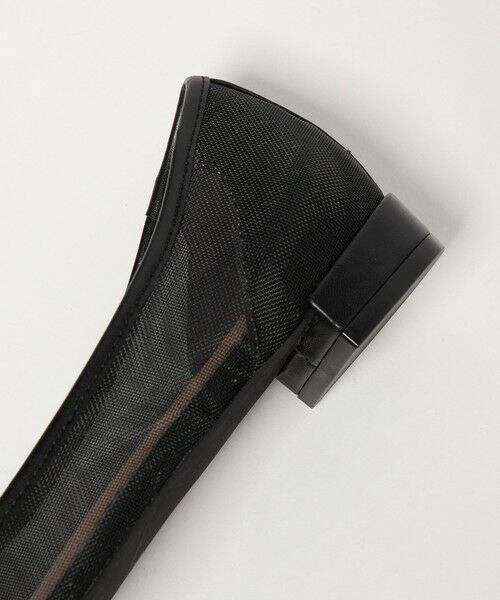 green label relaxing / グリーンレーベル リラクシング パンプス | ポインテッド チュール フラットシューズ | 詳細11