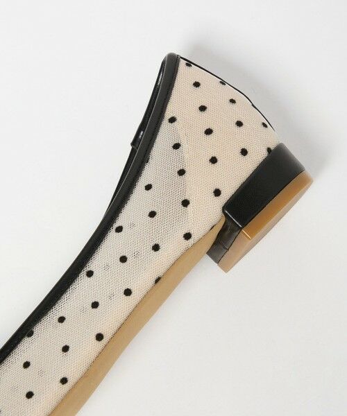 green label relaxing / グリーンレーベル リラクシング パンプス | ポインテッド チュール フラットシューズ | 詳細17