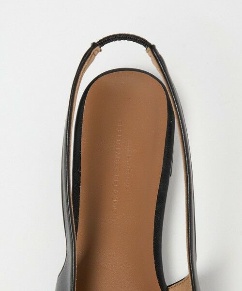 green label relaxing / グリーンレーベル リラクシング パンプス | ポインテッド Vカットバー スリングバックシューズ / サンダル / パンプス | 詳細10
