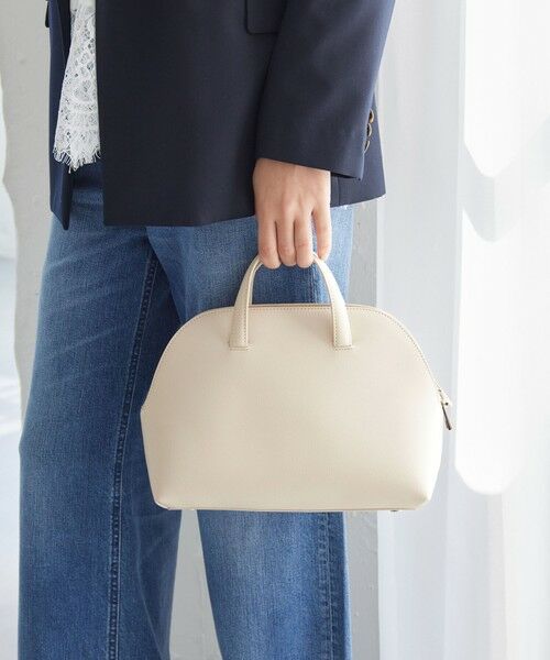 green label relaxing / グリーンレーベル リラクシング ショルダーバッグ | 【WEB限定】2WAY ラウンド ボストンバッグ / ショルダーバッグ（NATURAL）