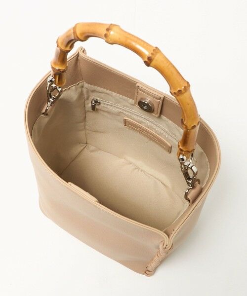 green label relaxing / グリーンレーベル リラクシング ショルダーバッグ | 2WAY バンブーハンドル バッグ | 詳細15