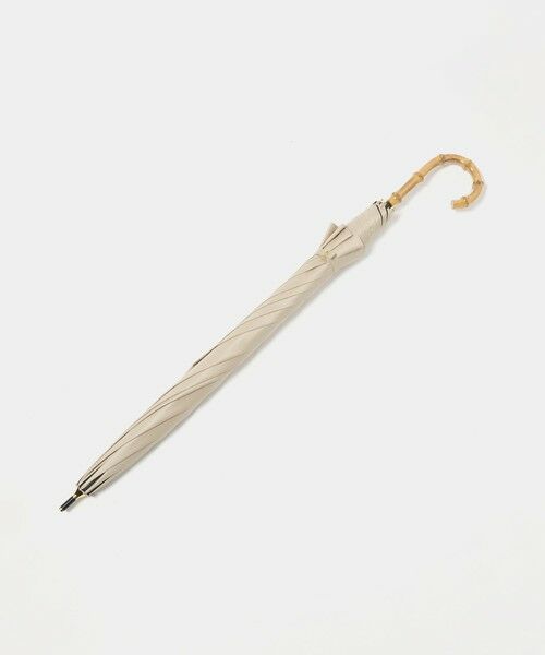 green label relaxing / グリーンレーベル リラクシング 傘 | 【別注】＜because＞パイピング アンブレラ 長傘 晴雨兼用 レイン UVカット | 詳細3