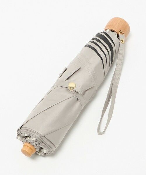 green label relaxing / グリーンレーベル リラクシング 傘 | 【別注】＜because＞パイピング 折りたたみ傘 晴雨兼用 レイン UVカット | 詳細1