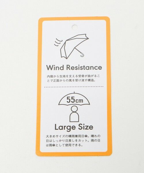 green label relaxing / グリーンレーベル リラクシング 傘 | 【別注】＜because＞パイピング 折りたたみ傘 晴雨兼用 レイン UVカット | 詳細11