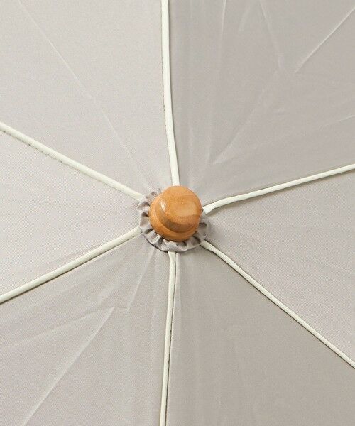 green label relaxing / グリーンレーベル リラクシング 傘 | 【別注】＜because＞パイピング 折りたたみ傘 晴雨兼用 レイン UVカット | 詳細5