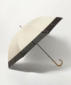 green label relaxing / グリーンレーベル リラクシング 傘 | 【WEB限定 / 別注】＜because＞グログランテープアンブレラ 長傘 晴雨兼用 レイン