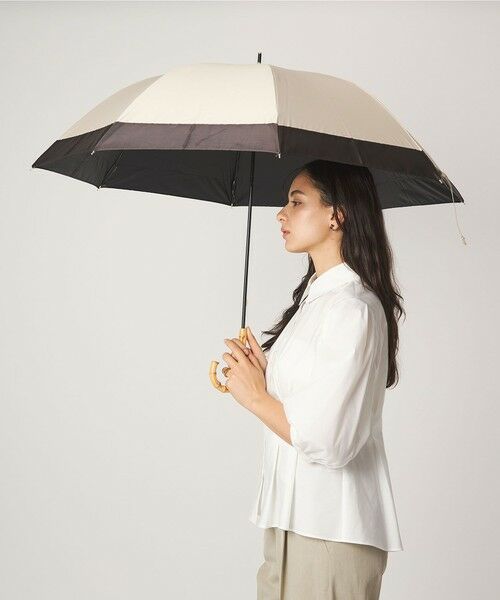 green label relaxing / グリーンレーベル リラクシング 傘 | 【WEB限定 / 別注】＜because＞グログランテープアンブレラ 長傘 晴雨兼用 レイン | 詳細2