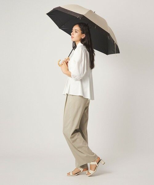 green label relaxing / グリーンレーベル リラクシング 傘 | 【WEB限定 / 別注】＜because＞グログランテープアンブレラ 長傘 晴雨兼用 レイン | 詳細3