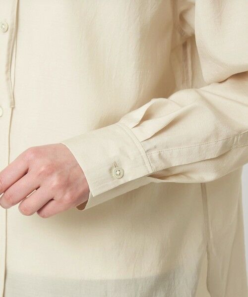 green label relaxing / グリーンレーベル リラクシング シャツ・ブラウス | フード シャツ UVカット 接触冷感 | 詳細10