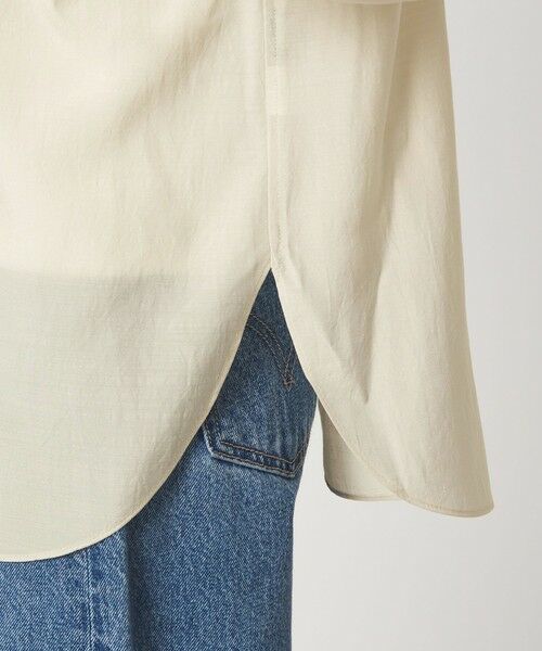 green label relaxing / グリーンレーベル リラクシング シャツ・ブラウス | フード シャツ UVカット 接触冷感 | 詳細11