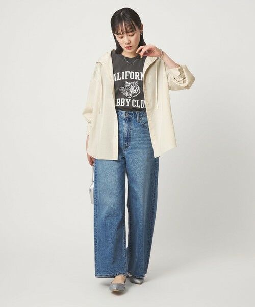 green label relaxing / グリーンレーベル リラクシング シャツ・ブラウス | フード シャツ UVカット 接触冷感 | 詳細4