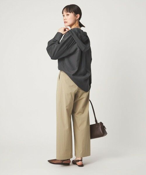 green label relaxing / グリーンレーベル リラクシング シャツ・ブラウス | フード シャツ UVカット 接触冷感 | 詳細17