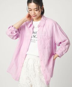 green label relaxing / グリーンレーベル リラクシング シャツ・ブラウス | 【結論シリーズ】リネン2WAYシャツ［size SHORTあり］