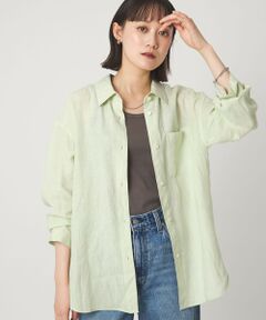 green label relaxing / グリーンレーベル リラクシング シャツ・ブラウス | 【結論シリーズ】リネン2WAYシャツ［size SHORTあり］