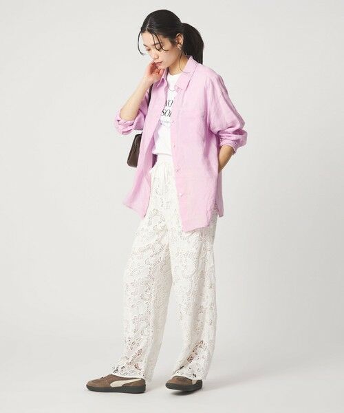 green label relaxing / グリーンレーベル リラクシング シャツ・ブラウス | 【結論シリーズ】リネン2WAYシャツ［size SHORTあり］ | 詳細23