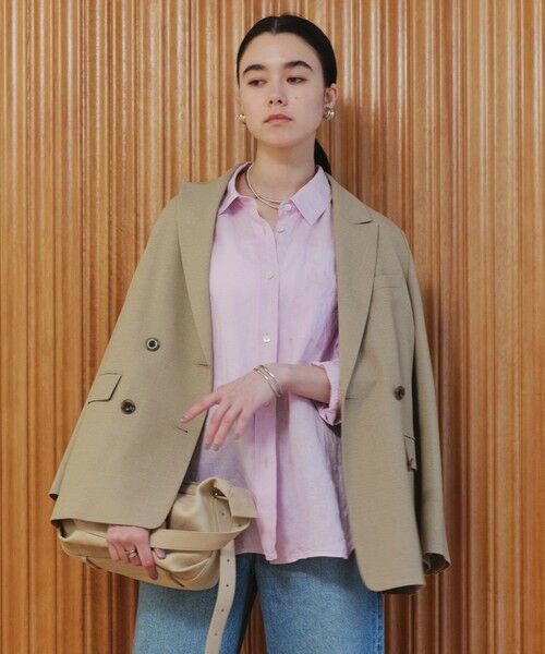 green label relaxing / グリーンレーベル リラクシング シャツ・ブラウス | 【結論シリーズ】リネン2WAYシャツ［size SHORTあり］ | 詳細17