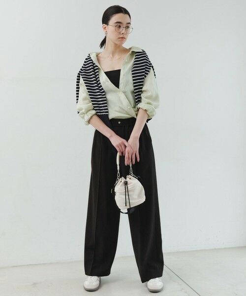 green label relaxing / グリーンレーベル リラクシング シャツ・ブラウス | 【結論シリーズ】リネン2WAYシャツ［size SHORTあり］ | 詳細20