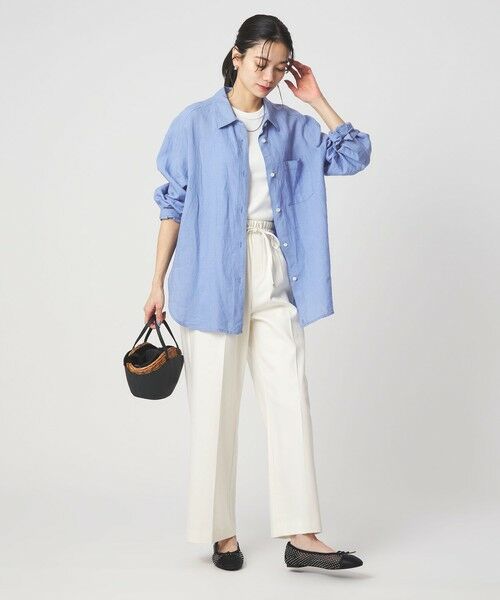 green label relaxing / グリーンレーベル リラクシング シャツ・ブラウス | 【結論シリーズ】リネン2WAYシャツ［size SHORTあり］ | 詳細28