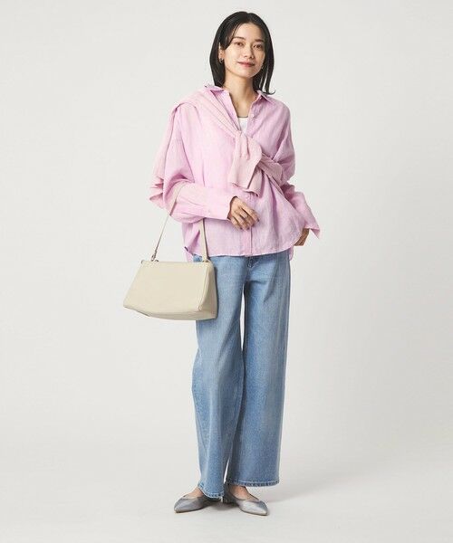 green label relaxing / グリーンレーベル リラクシング シャツ・ブラウス | 【結論シリーズ】リネンバランスシャツ［size SHORTあり］ | 詳細19