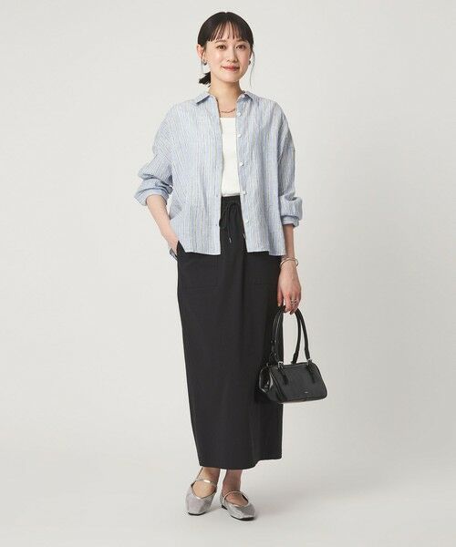 green label relaxing / グリーンレーベル リラクシング シャツ・ブラウス | 【結論シリーズ】リネンバランスシャツ［size SHORTあり］ | 詳細30