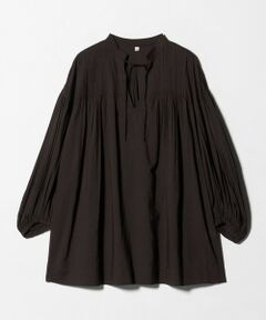 green label relaxing / グリーンレーベル リラクシング シャツ・ブラウス | ボリュームスリーブ ピンタック ブラウス