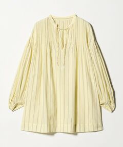 green label relaxing / グリーンレーベル リラクシング シャツ・ブラウス | ボリュームスリーブ ピンタック ブラウス