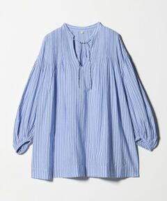 green label relaxing / グリーンレーベル リラクシング シャツ・ブラウス | ボリュームスリーブ ピンタック ブラウス