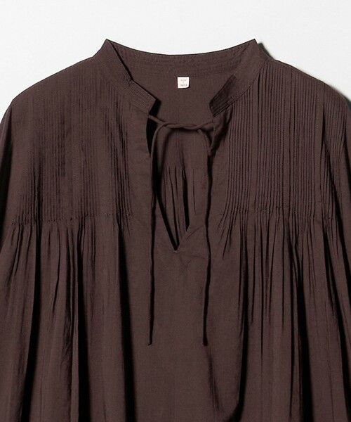 green label relaxing / グリーンレーベル リラクシング シャツ・ブラウス | ボリュームスリーブ ピンタック ブラウス | 詳細6