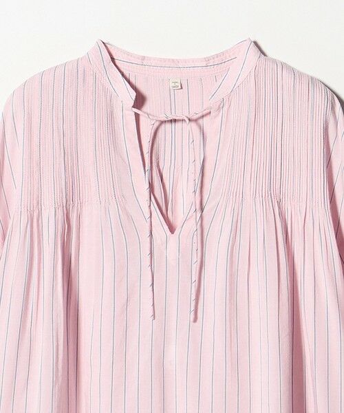 green label relaxing / グリーンレーベル リラクシング シャツ・ブラウス | ボリュームスリーブ ピンタック ブラウス | 詳細3