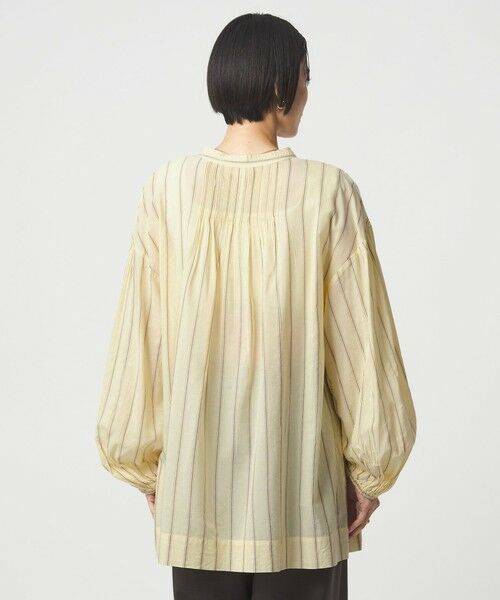 green label relaxing / グリーンレーベル リラクシング シャツ・ブラウス | ボリュームスリーブ ピンタック ブラウス | 詳細20