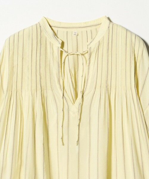 green label relaxing / グリーンレーベル リラクシング シャツ・ブラウス | ボリュームスリーブ ピンタック ブラウス | 詳細5
