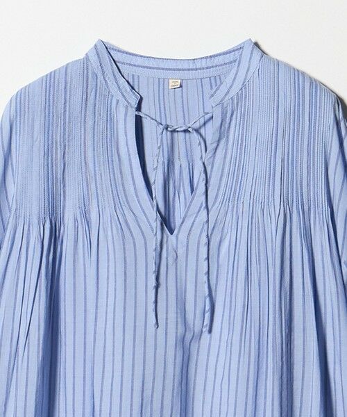 green label relaxing / グリーンレーベル リラクシング シャツ・ブラウス | ボリュームスリーブ ピンタック ブラウス | 詳細8