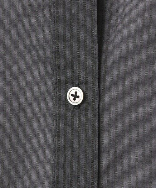 green label relaxing / グリーンレーベル リラクシング シャツ・ブラウス | シアー ストライプ シャツ | 詳細10