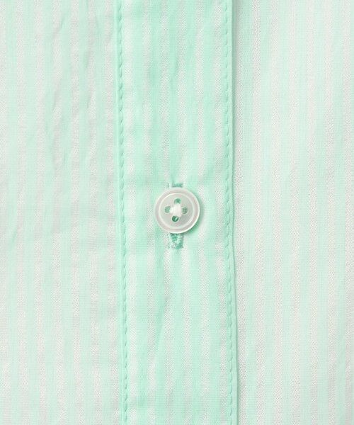 green label relaxing / グリーンレーベル リラクシング シャツ・ブラウス | シアー ストライプ シャツ | 詳細30
