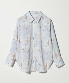 green label relaxing / グリーンレーベル リラクシング シャツ・ブラウス | マーブル プリント シャツ