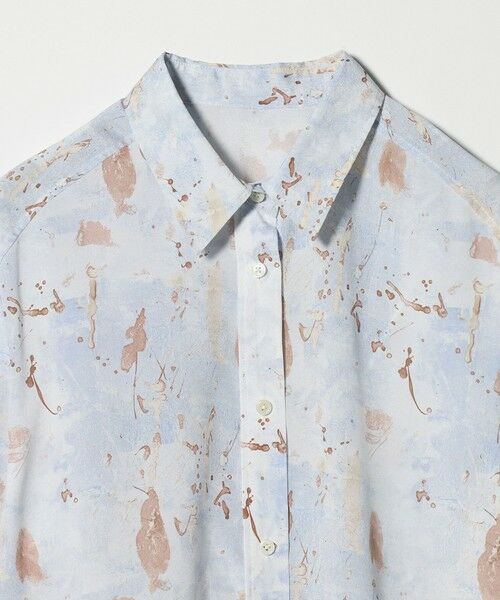 green label relaxing / グリーンレーベル リラクシング シャツ・ブラウス | マーブル プリント シャツ | 詳細2