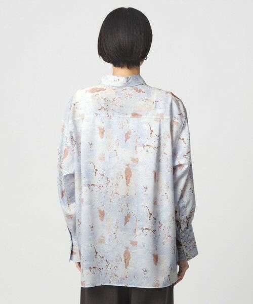 green label relaxing / グリーンレーベル リラクシング シャツ・ブラウス | マーブル プリント シャツ | 詳細8
