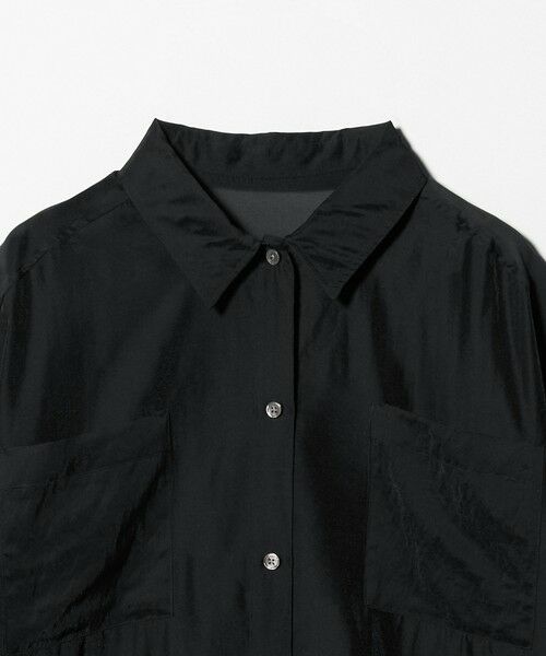 green label relaxing / グリーンレーベル リラクシング シャツ・ブラウス | シアー 4ポケット ビッグ シャツ | 詳細11