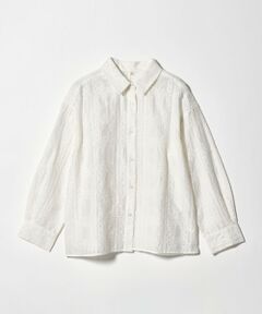 green label relaxing / グリーンレーベル リラクシング シャツ・ブラウス | シアー クロス ステッチ シャツ
