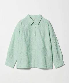 green label relaxing / グリーンレーベル リラクシング シャツ・ブラウス | シアー クロス ステッチ シャツ