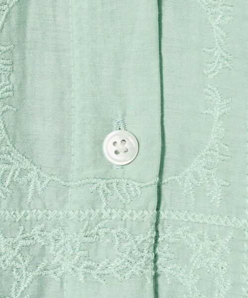 green label relaxing / グリーンレーベル リラクシング シャツ・ブラウス | シアー クロス ステッチ シャツ | 詳細8